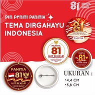 BROS I PIN COMMITTEE 17 AUGUST I CAN REQUEST I SIZE 4.4 CM AND 5.8 CM