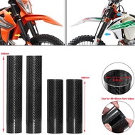 Carbon Fiber Front Fork Wrap Skin Fork Tube Protect Cover For Yamaha YZ125 250/X YZ250F YZ450F /FX W