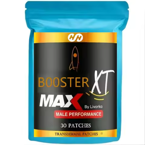30 Patches Booster Xt Testosterone Booster Transdermal Patches For Men, With Saw Palmetto And Shilaj