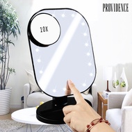 providencem1 Small Mirror 8.8cm Suction Cup Magnifying Glass Acne Pore 10 Times Bathroom