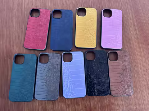 Leather Phone Case for iPhone 13 12 11 14 15 16 17 Pro XS Max X XR Crocodile Cover For iPhone 16 Pro