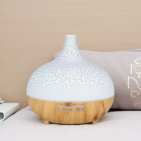 Remote Control Humidifier Essential Oil Diffuser With 7 Color LED Humidificador 300ml 500ml Ultrason