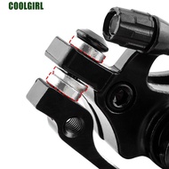 COOLGIRL 2pcs Disc Brake Caliper Gasket, M6 Washer Bowl Shaped Cushion M6 Disc Brake Spacer, Screw W