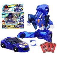 New ABS Turning Mecard Transformation Car Action Figures Amazing Car Battle Game Turningmecard For Children Deformation Toys