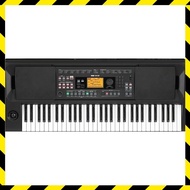 KORG Entertainer Keyboard EK-50 with built-in speakers for home practice, outdoor performance, cafe live shows, automatic accompaniment, improvisation, and battery operation. Includes music stand and adapter.