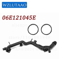 Engine Plastic Water Pipe Coolant Pipe Antifreeze Hard Water Pipe  For Audi A6 C6 A4 B7 3.0L 06E 121