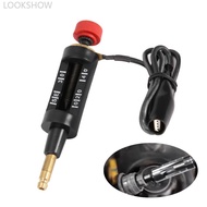 LOOKSHOW Car Adjustable Spark Plug Tester Ignition System Coil Tester Auto Coil Diagnostic Test Tool