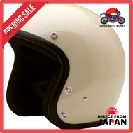 NEORIDERS FX3 Jet Helmet - Ivory - XXL Size (63-64cm) - SG/PSC Approved - Glasses-Compatible with Sl