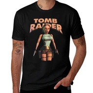 [IN STOCK]Tomb Raider - Lara Croft cartoon T-Shirt vintage t shirts boys animal print summer top ani