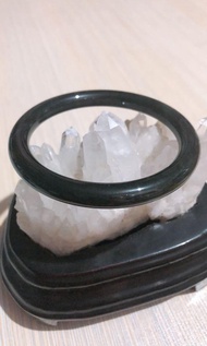 和田玉塔青 手鐲 （59圈口）