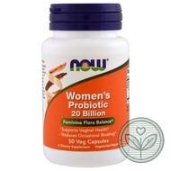 Now Foods, Women's Probiotic 20 Billion, 50 Veggie Caps (C4)