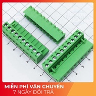 UL-5.08-10-R Terminal Block Plug-in Solder PCB 10 Pins Curved 5.08mm 300V 15A ULO Tech Components Te