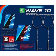 MATA Original Apacs Wave 10 Badminton Racket - Special Apacs Racket on the Eye of the Racket