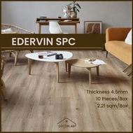 Edervin SPC Flooring - 5mm SPC Flooring - Vinyl Flooring - SPC Flooring