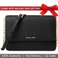 Michael Kors Handbag In Gift Box Crossbody Bag In Gift Box Large Gusset Crossbody Black # 38F8GF5C3L