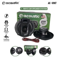 Speaker Pintu Mobil Coaxial 4 inch Acoustic AC - 6907 200 Watt1