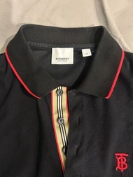 BURBERRY TB 巴寶莉 經典polo衫 M 日本購入正品