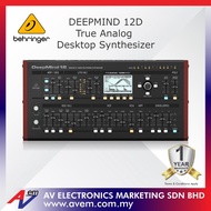 BEHRINGER DEEPMIND 12D True Analog 12-Voice Polyphonic Desktop Synthesizer with 4 FX Engines, 2 OSCs