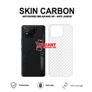 Asus Rog Phone 8 Rog Phone 8 Pro Rog Phone 9 Rog Phone 9 Fe Rog Phone 9 Pro Back Skin Carbon Garskin