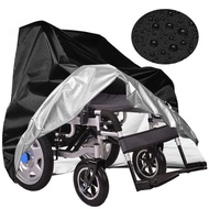 S/🌹Supply Electric Wheelchair Protective Cover Outdoor Elderly Scooter Waterproof Cover Electric Wheelchair Dust Cover M