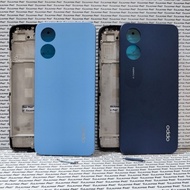 TOMBOL HOUSING CASING CASING FULLSET BACKDOOR + FRAME OUTER VOLUME BUTTON Oppo A17 CPH 2477