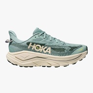 H0ka Challenger 8 Wide Men's Running Shoes - Jade/Truffle Salt