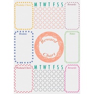 Chores Reward Chart l Boys & Girls | Carta Ganjaran