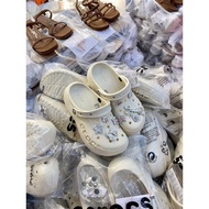 Cross Classic Sandals 6cm High Sole Comes With Silver Plated Kitty Bow Charm Type 1