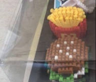 McDonald's food icon x nanoblock
