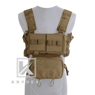 KRYDEX MK3 Modular Tactical Chest Rig Chassis Spiritus Hunting Military Tactical Carrier Vest w 5.56