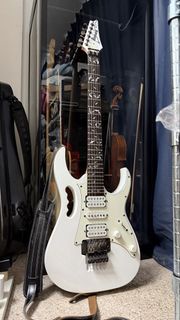 Ibanez JEM JRElectric Guitar White Floral Inlay