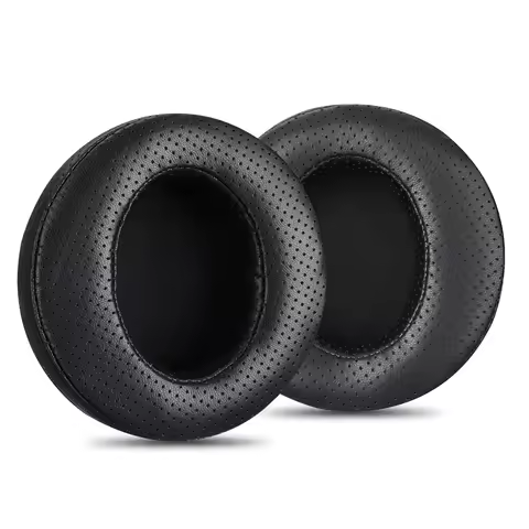 11cm Perforated Sheepskin Ear Pads Angled Ear Cushions for Fostex TH-600 TH-900 Denon AH-D2000 FiiO