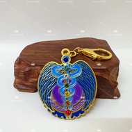 Fengshui Life Force Amulet With 7 Chakra Jewels
