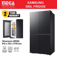 SAMSUNG RF59C7664B1/SS 648L FRIDGE | Non-plumbing Water Dispenser | 3 Ticks