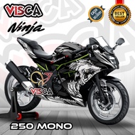Decal Ninja 250RR Mono Full Body Stiker Ninja 250SL Striping Ninja 250 Sl Mono Dekal Ninja 250 Mono