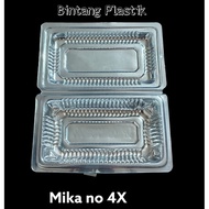 100pcs Plastic Mica No. 4 X 4x Mica/ Sosi Mica Vermicellimie