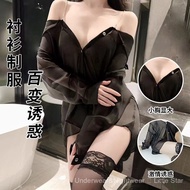 <![CDATA[Chiffon White Seductive Lingerie Nightdress]]>