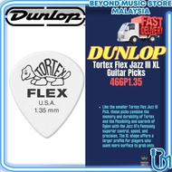 JIM DUNLOP 466P135 TORTEX FLEX JAZZ III XL PICK 1.35 MM