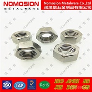 Nut Nut M1.6 M2M2.5 M3m4M5M6M8M10M12M14M16M30 Stainless Steel Hexagonal DIN934 Z5KI