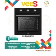 VEES BUILT-IN OVEN 70L WITH 8 COOKING FUNCTION MO-70MM08F