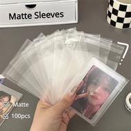 100pcs Matte Card Sleeves Sealing Bag Photocard Packing Bags Card Protector