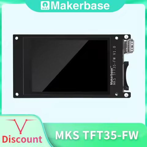 Makerbase MKS TFT35 FW V1.0 3.5 Inch Touch Screen 3d Printer Parts Insert SD Card USB Disk Front Wif