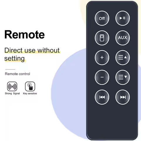 L62ANew Remote Control Replacement for Bose Sounddock 10 SD10 Bluetooth-Compatible Speaker Digital M