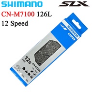 SHIMANO SLX CN M7100 12 Speed HG MTB Mountain Bicycle Chain 12s 12v CN-M7100 HYPERGLIDE+ SIL TEC