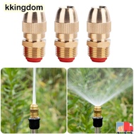 KKINGDOM Atomizing Sprinkler Nozzle, Brass Adjustable Sprinkler Head, Sprinkler Head Misting Nozzle 