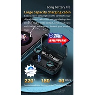 M10 wireless Bluetooth earphones waterproof earbud alat earfone sukan airpod earpod bluetooth alat d