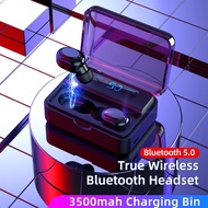 [LATEST] Original S590 TWS 5.0 Bluetooth Earphone with 3500mah powerbank Wireless Earbuds  Bass Voic