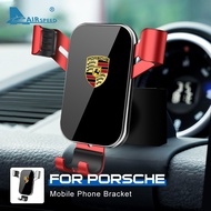 Porsche Holder Phone Stand for Porsche Panamera Cayenne Macan Accessories Car Mobile Phone Holder Bracket Auto Special Mount