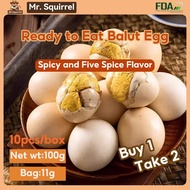 Mr. Squirrel 20PCS Instant Snacks Balut Egg Spicy Egg/Flavored Balut Healthy Fresh Food