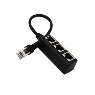 RJ45Network 1-to-3 Extension Cable Fast Ethernet Cable Adapter Network Cable Splitter1Arrived3Mother